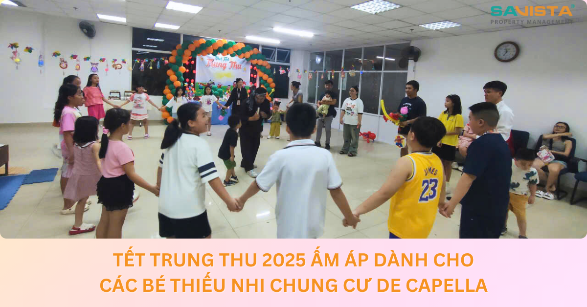 TƯNG BỪNG ĐÊM HỘI TRĂNG RẰM 2025 TẠI CHUNG CƯ SAIGONLAND