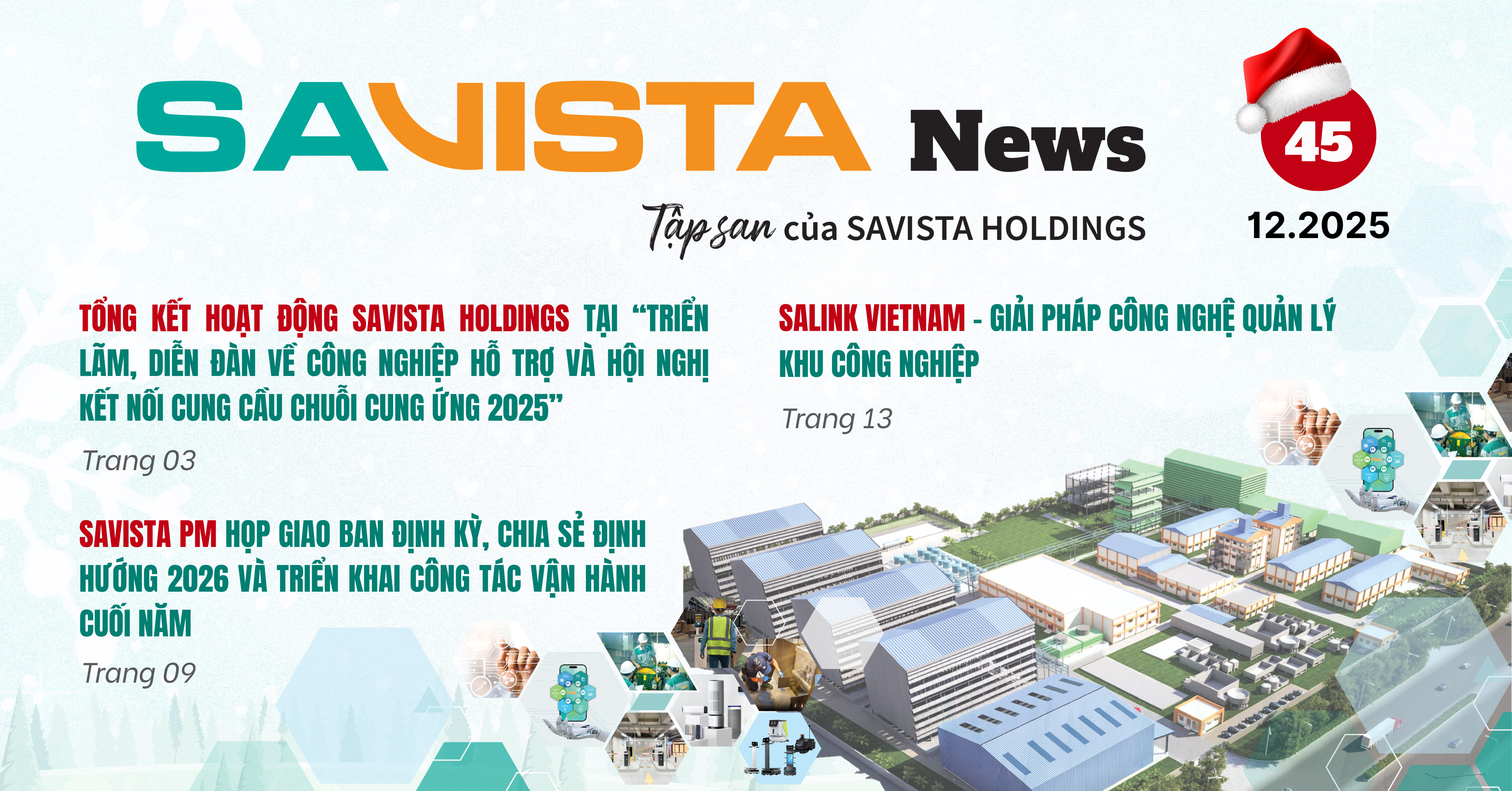 TẬP SAN SAVISTA NEWS SỐ 45: DẤU ẤN KHÉP LẠI NĂM 2025, PHÁT HUY SỰ GẮN KẾT HỆ SINH THÁI